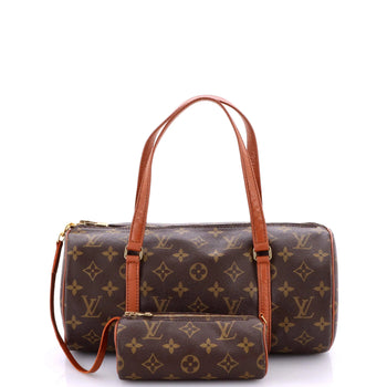 Louis Vuitton Papillon Handbag Monogram Canvas 30