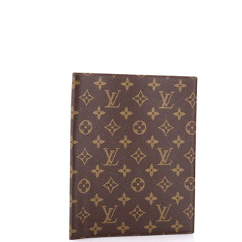 Louis Vuitton Desk Agenda Cover Monogram Canvas