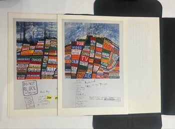 Radiohead Stanley Donwood Hail To The Thief 2003 Lithograph Print Set (8+1)