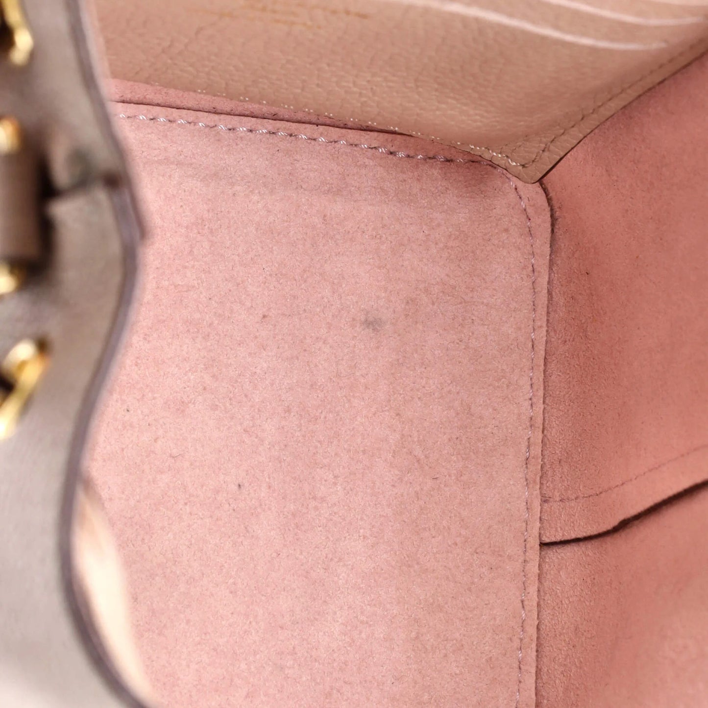 Louis Vuitton Lockme Bucket Bag Leather Nano