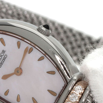 Seiko Credor Diamond Watches Gste966 1E70-3B90 Stainless Steel/Ssxk18Pg