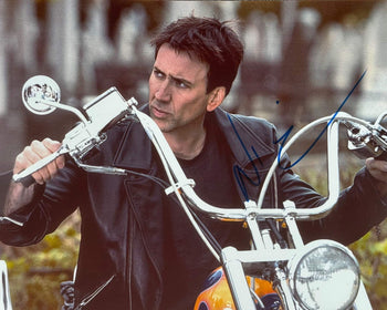 Nicolas Cage Autographed 8X10 Celebrity Photo
