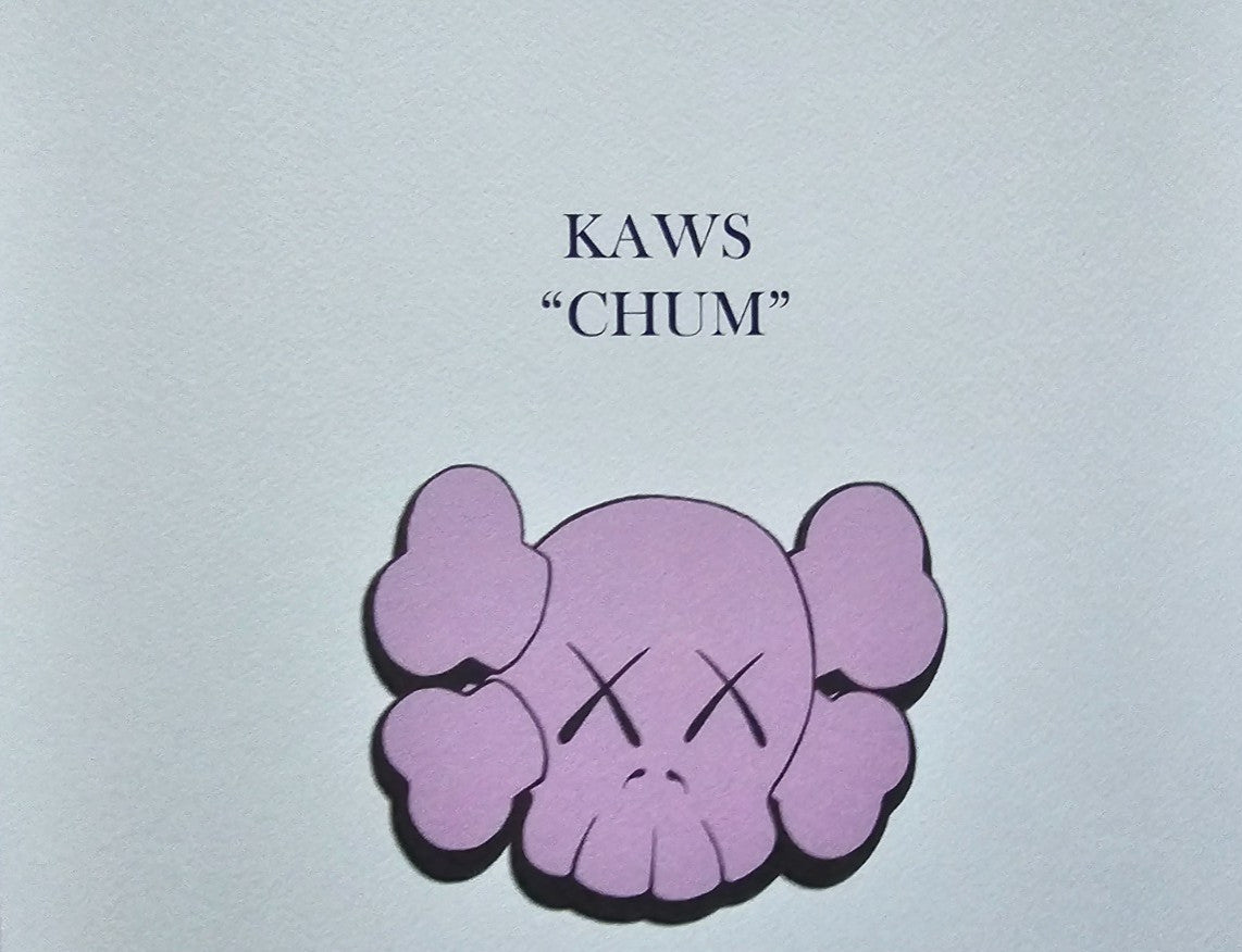 Kaws Lithograph Coa Limited Edition Certified Mori Museum 200Ex