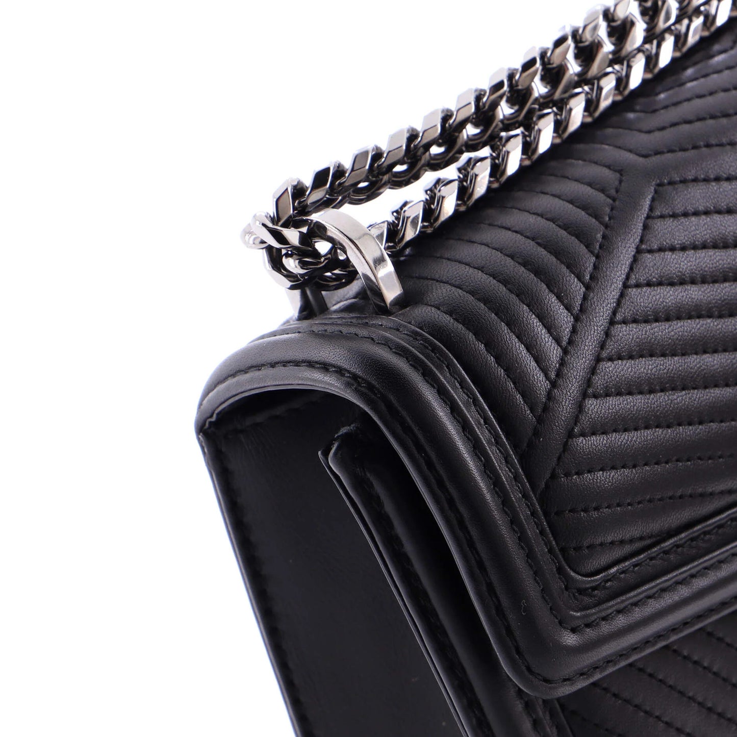 Bvlgari Serpenti Diamond Blast Shoulder Bag Quilted Leather Small