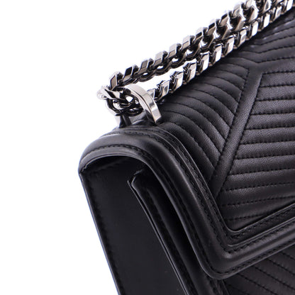 Bvlgari Serpenti Diamond Blast Shoulder Bag Quilted Leather Small