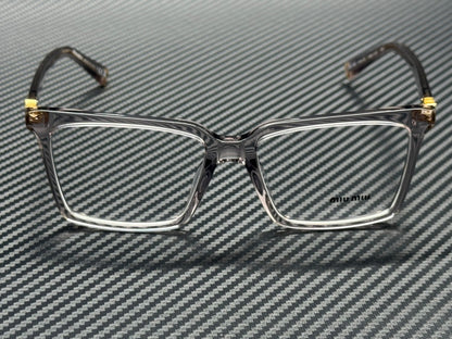 MIU MU 08XV 12W1O1 Transparent Mauve Women's 54 mm Eyeglasses
