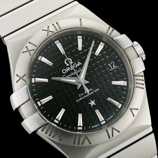 Omega Constellation Co-Axial Chronometer 123.10.35.20.01.002 With G Card