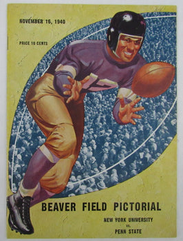 1940 Penn State Nittany Lions Vs New York Univ.