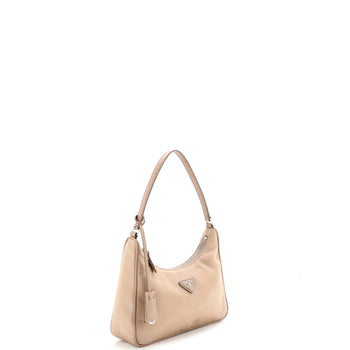 Prada Re-Edition 2005 Hobo Tessuto With Saffiano Leather Mini