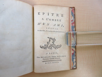 Eloge De Claude-Joseph Dorat, Suivi De Posies Qui Lui Sont Relatives  1St 1781