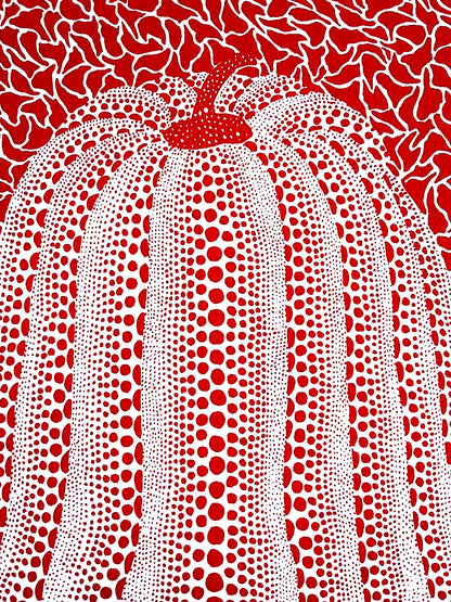 Yayoi Kusama Lithograph Mori Museum Coa Numbered Limited To 200