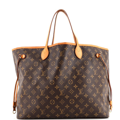 Louis Vuitton Neverfull Tote Monogram Canvas Gm