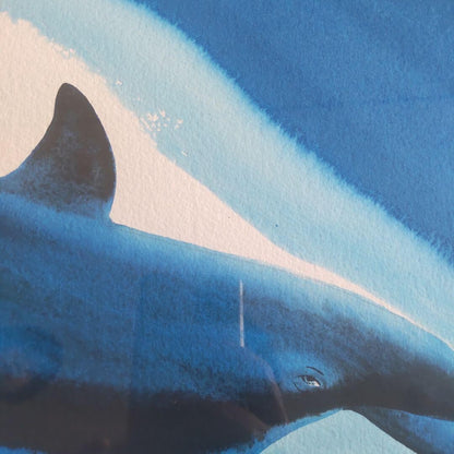 Robert Wyland Ocean Life Original Watercolor On