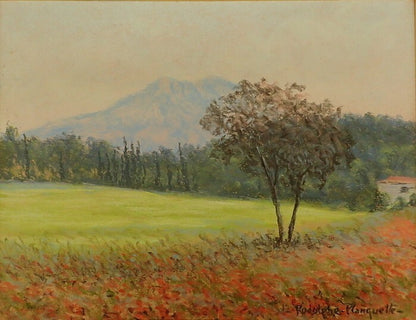 Rodolphe Planquette Signed Pastel On Paper