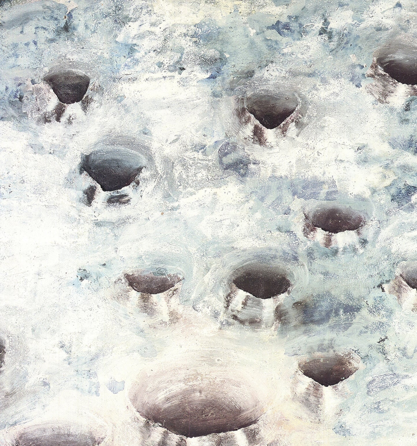 Miguel Barcelo Fifteen Holes (No Text) " Offset Lithograph Conte