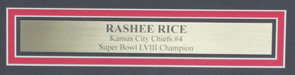 Rashee Rice Signed 16X20 Photo Kansas City Chiefs