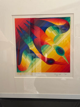 Ay-O Pop Art Signed Original Serigraph 