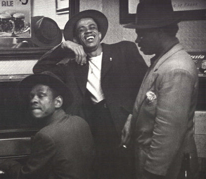 Bert Hardy Tickling The Ivories " Offset Lithograph African Am