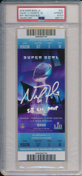 Nick Foles Signed/Inscr 2018 Super Bowl 52 Lii