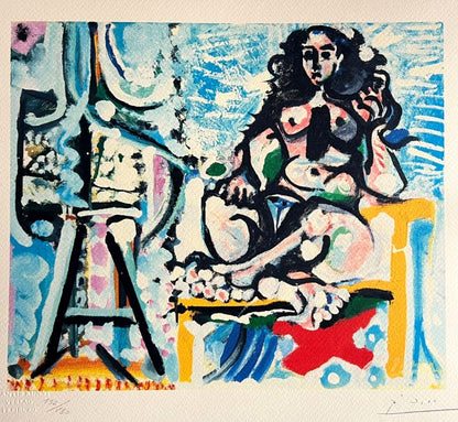 Pablo Picasso - Lithograph Coa Signed - Numbered A Hand