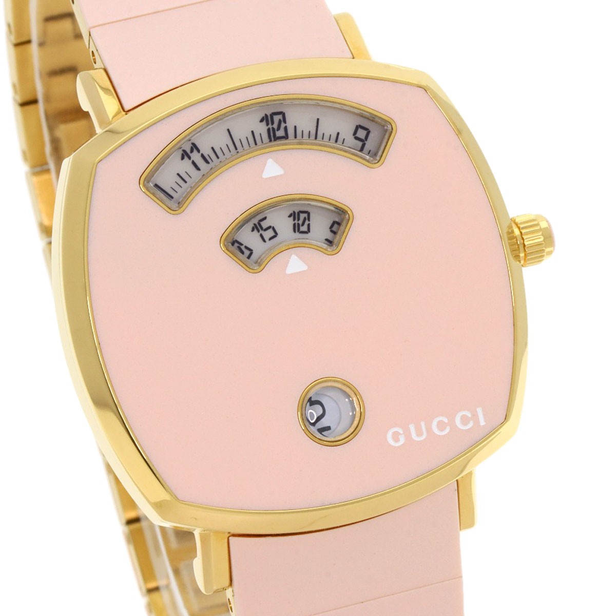 Gucci Grip Watches Ya157.4 Gold Plated/Gold Plated