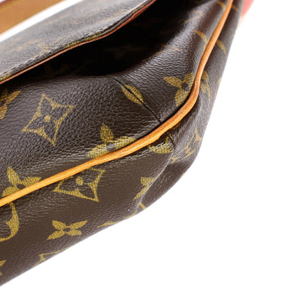 Louis Vuitton Musette Tango Handbag Monogram Canvas