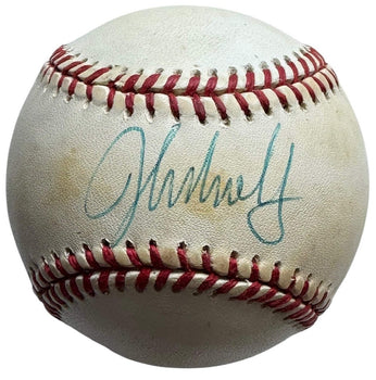 John Smoltz Autographed Official National League Baseball (Jsa)