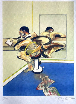 Francis Bacon Lithograph Coa Signed Pen Numbered Pencil Limited 275Ex