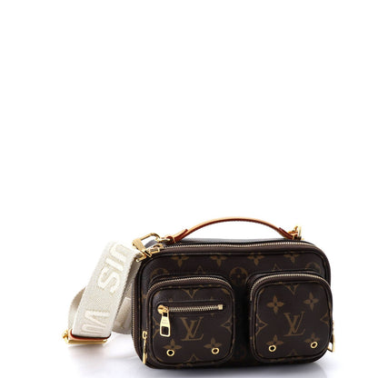 Louis Vuitton Utility Crossbody Bag Monogram Canvas