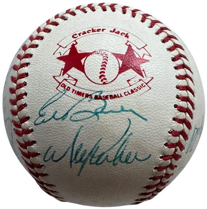 1984 Cracker Jack Old Timers Baseball Classic Autographed Baseball