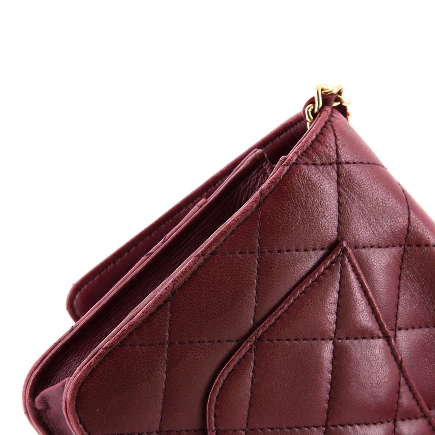 Chanel Reissue 2.55 Wallet On Chain Quilted Lambskin