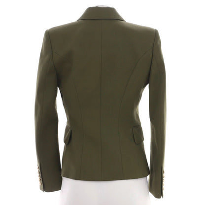 Balmain Women'S Double Breasted Blazer Wool