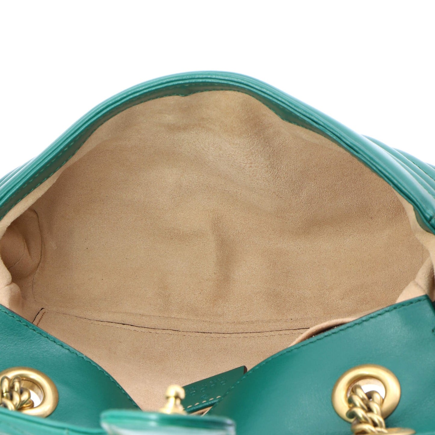 Gucci Gg Marmont Flap Bag Matelasse Leather Mini