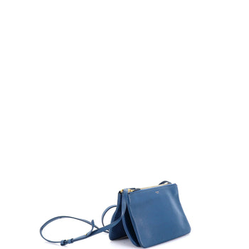 Small Celine Trio Crossbody Bag Leather