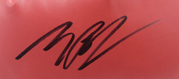 Michael B. Jordan Autographed Red Left Boxing