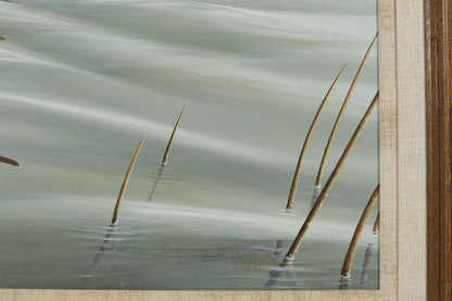 Christopher B. Walden "Sitting Ducks" Signed Oil