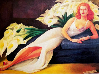 Diego Rivera Lithograph Coa Hand Numbered Signed