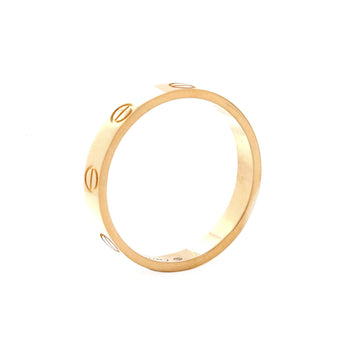 Cartier Love Wedding Band Ring 18K Yellow Gold