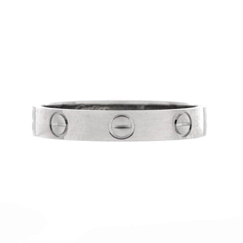 Cartier Love Wedding Band Ring Platinum