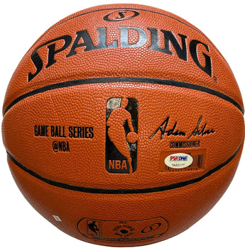 Bill Russell Signed Autographed Hybrid Indoor Outdoor Basketball (Psa)