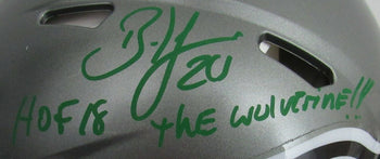 Brian Dawkins Hof Signed Eagles Full Size Flash