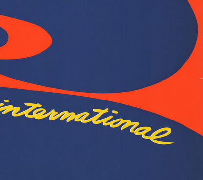 Jack Youngerman Amnesty International Signed " Serigraph Pop Art