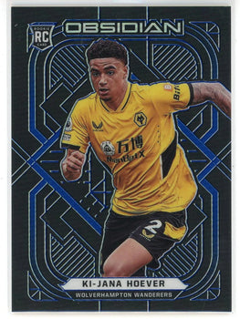 Ki-Jana Hoever 2021-22 Panini Obsidian Soccer Rookie Card #80