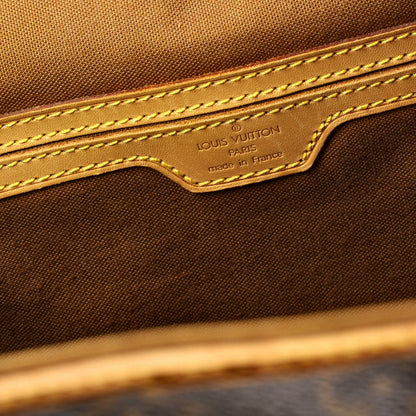 Louis Vuitton Vintage Montsouris Backpack Monogram Canvas Gm