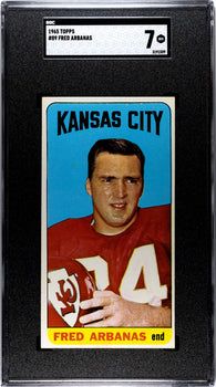 Fred Arbanas 1965 Topps #89 Sgc 7