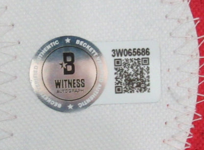 Allen Iverson Hof Autographed Black Custom Basketball Jersey 76Ers Beckett 96721