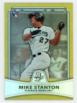 Mike Stanton 2010 Topps Gold Bl #86 Card 523/539