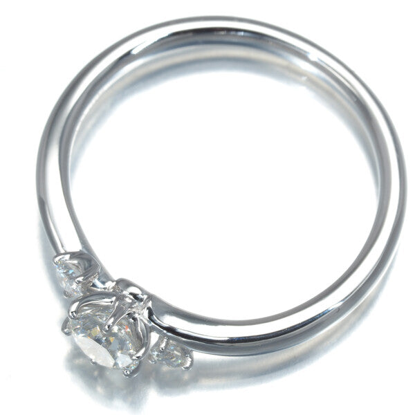 Tasaki Ring Diamond 0.30Ct H Vvs2 3Ex Us5.5-5.75