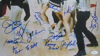 1972 Team Usa Basketball 13X Team Signed 16X20