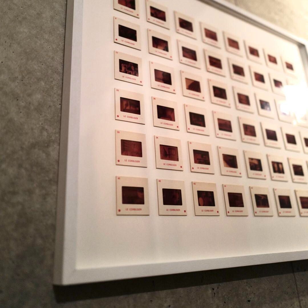 Photo negatives of Le Corbusier from the 1950s and 1960s